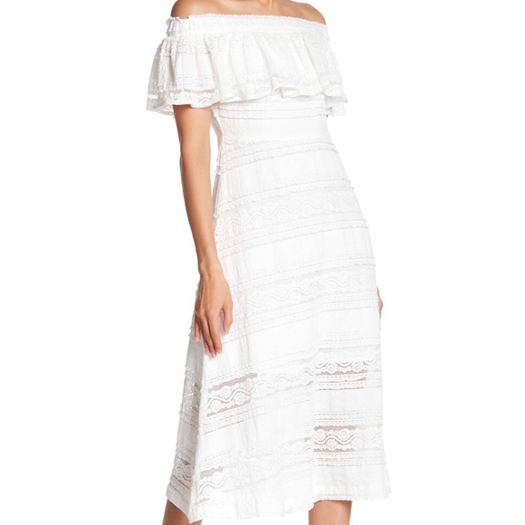 Endless Rose Dresses & Skirts - Endless Rose Vici Boutique Off the Shoulder Lace